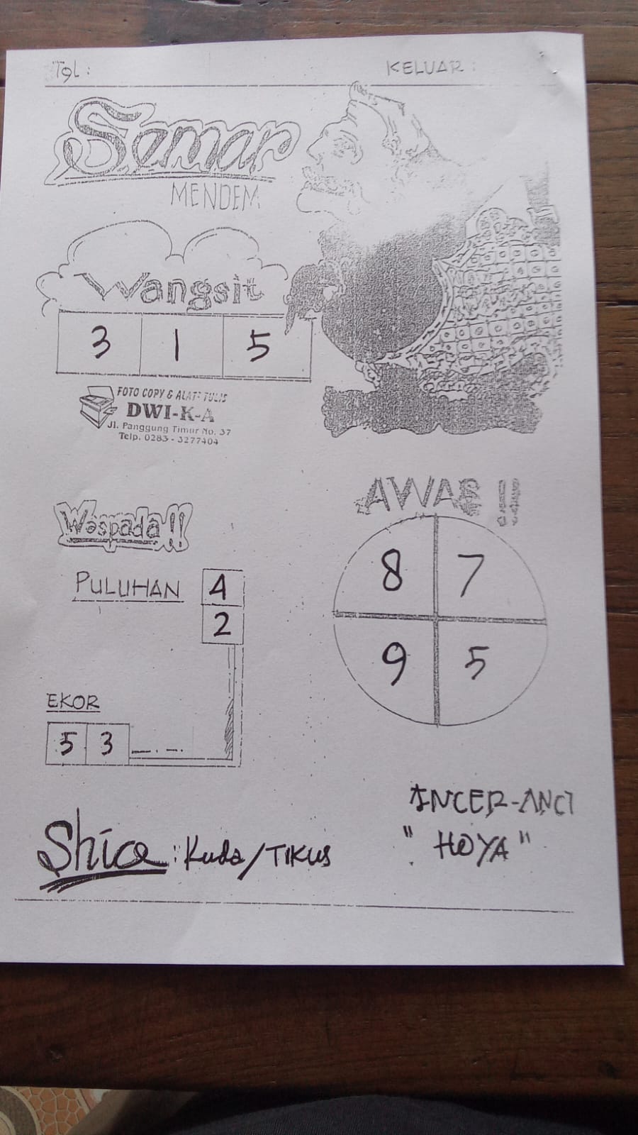 syair hk vip